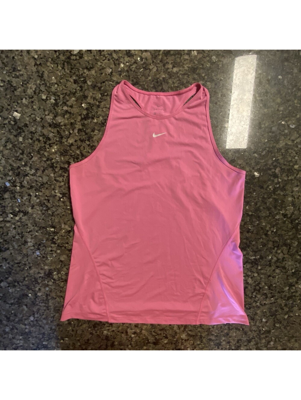 Nike Dri-FIT Women’s Pink Racerback Athletic Tank Top Size M Running Workout